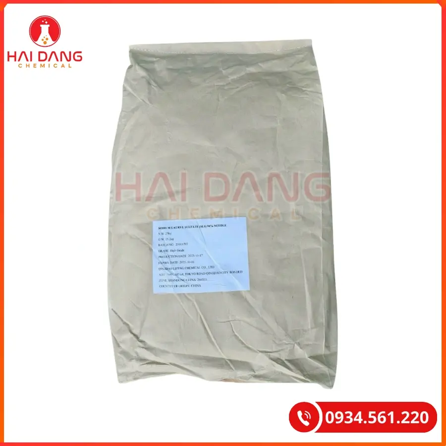 SLS Sodium Lauryl Sulfate Trung Quốc Chất Tạo Bọt Tẩy Rửa | Giá Tốt Tại Kho Hải Phòng