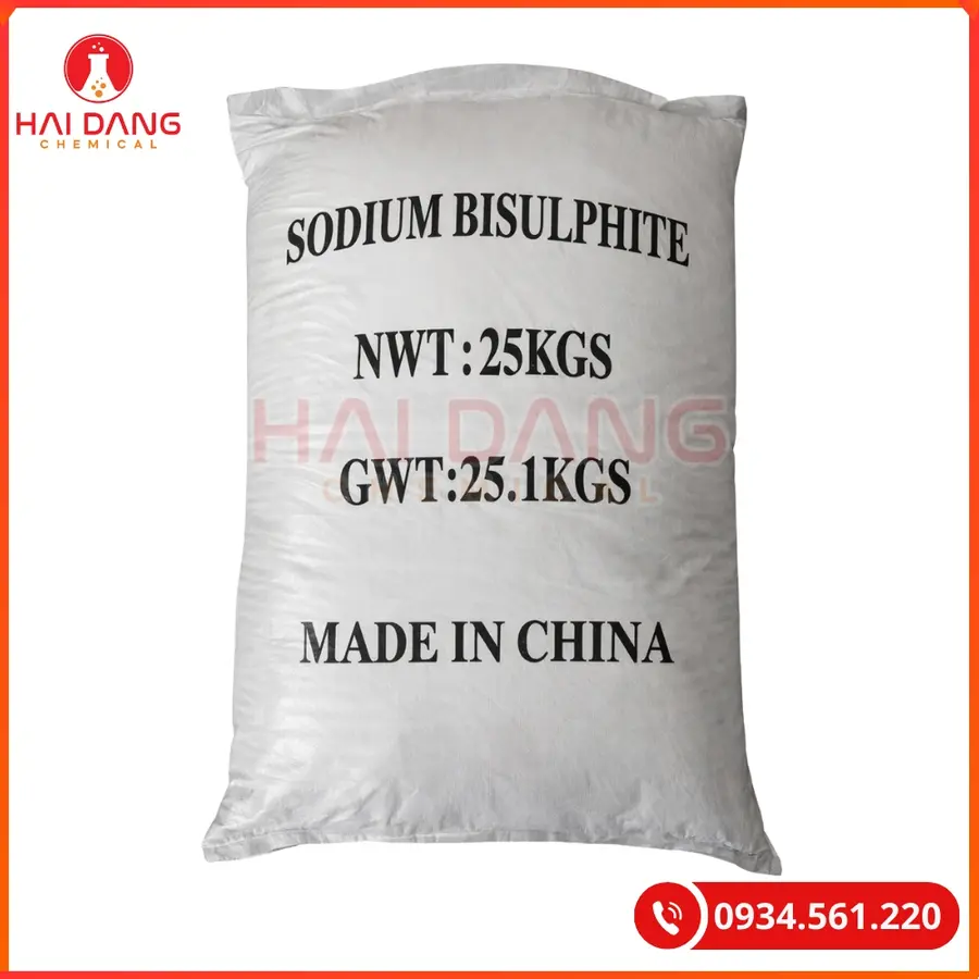 Sodium Bisulfite NaHSO₃ Trung Quốc Khử Clo Nước | Giá Tốt Tại Kho Hải Phòng