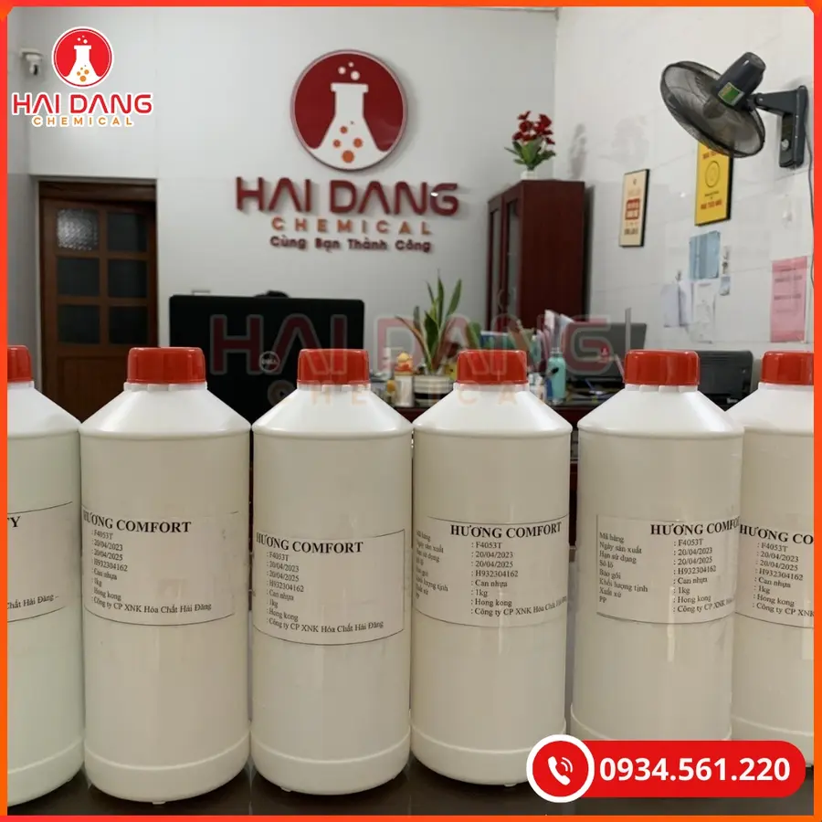 Hương Comfort Nguyên Liệu Sản Xuất Chất Tẩy Rửa | Giá Tốt Sẵn Kho Hải Phòng