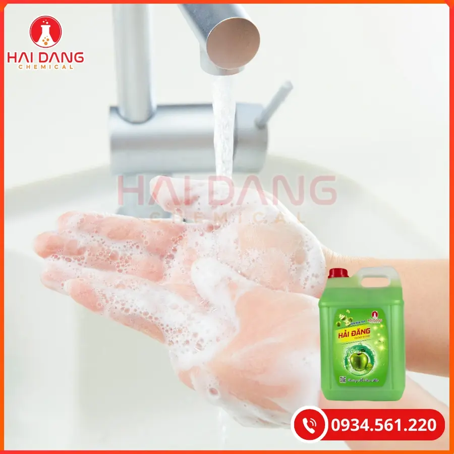 Sữa Rửa Tay Hải Đăng Hương Táo Việt Nam Làm Sạch Tay Hiệu Quả | Giá Tốt Tại Kho Hải Phòng