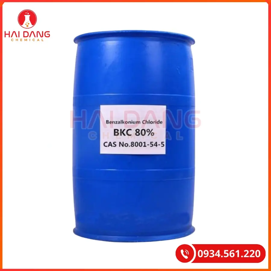 Benzalkonium Chloride BKC Trung Quốc Sát Khuẩn Thủy Sản | Giá Tốt Tại Kho Hải Phòng