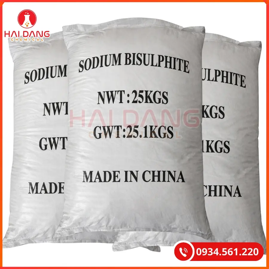 Sodium Bisulfite NaHSO₃ Trung Quốc Khử Clo Nước | Giá Tốt Tại Kho Hải Phòng