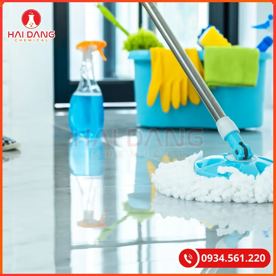 Nước Lau Sàn Hải Đăng Hương Quế Việt Nam Làm Sạch Sàn Nhà | Giá Tốt Tại Kho Hải Phòng