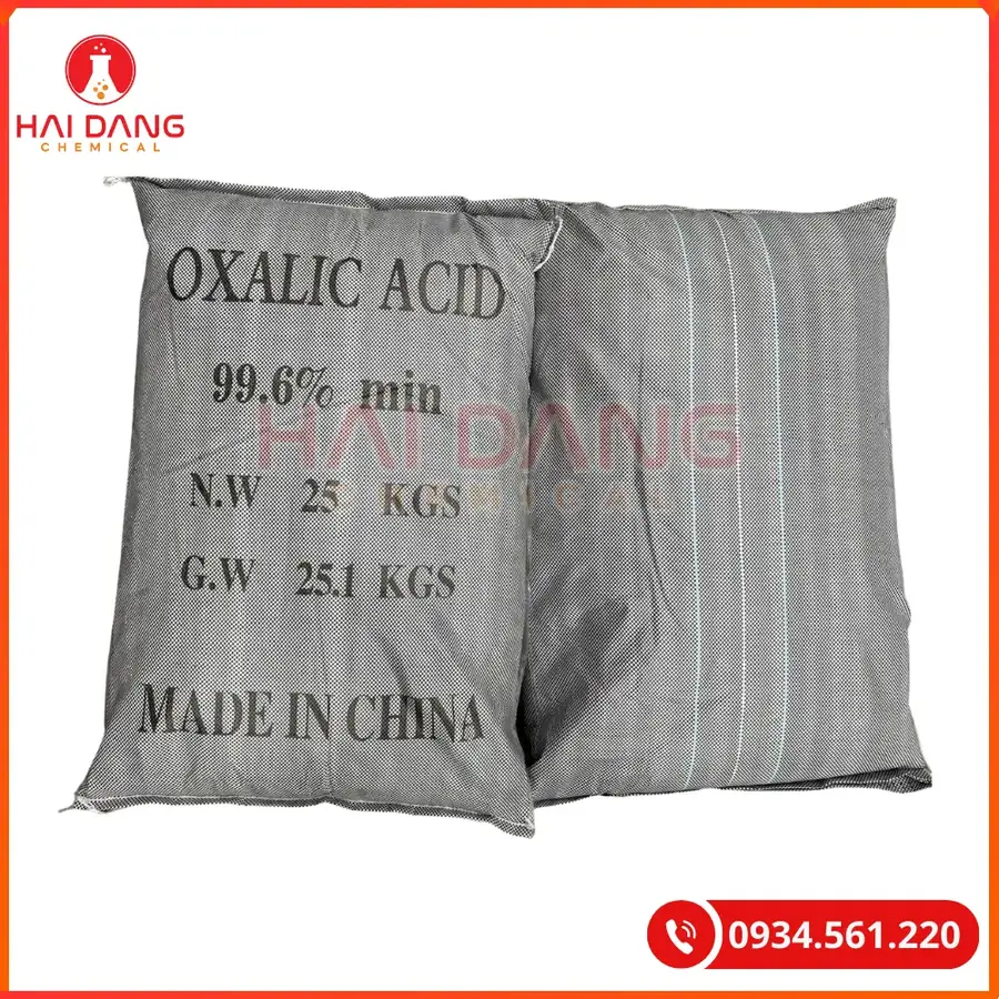 Acid Oxalic 99% Xử Lý Môi Trường Thủy Sản | Giá Tốt Tại Kho Hải Phòng