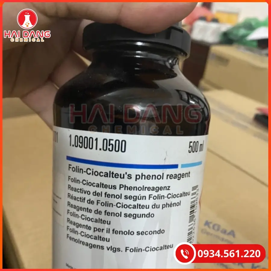 Folin-Ciocalteu's Phenol Reagent Merck Thuốc Thử Phân Tích Polyphenol | Giá Tốt Tại Kho Hải Phòng