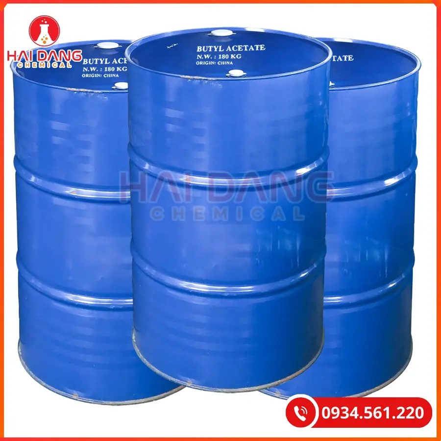 Butyl Acetate C6H12O2 Đài Loan Dung Môi Công Nghiệp Chất Lượng Cao | Giá Tốt Tại Kho Hải Phòng
