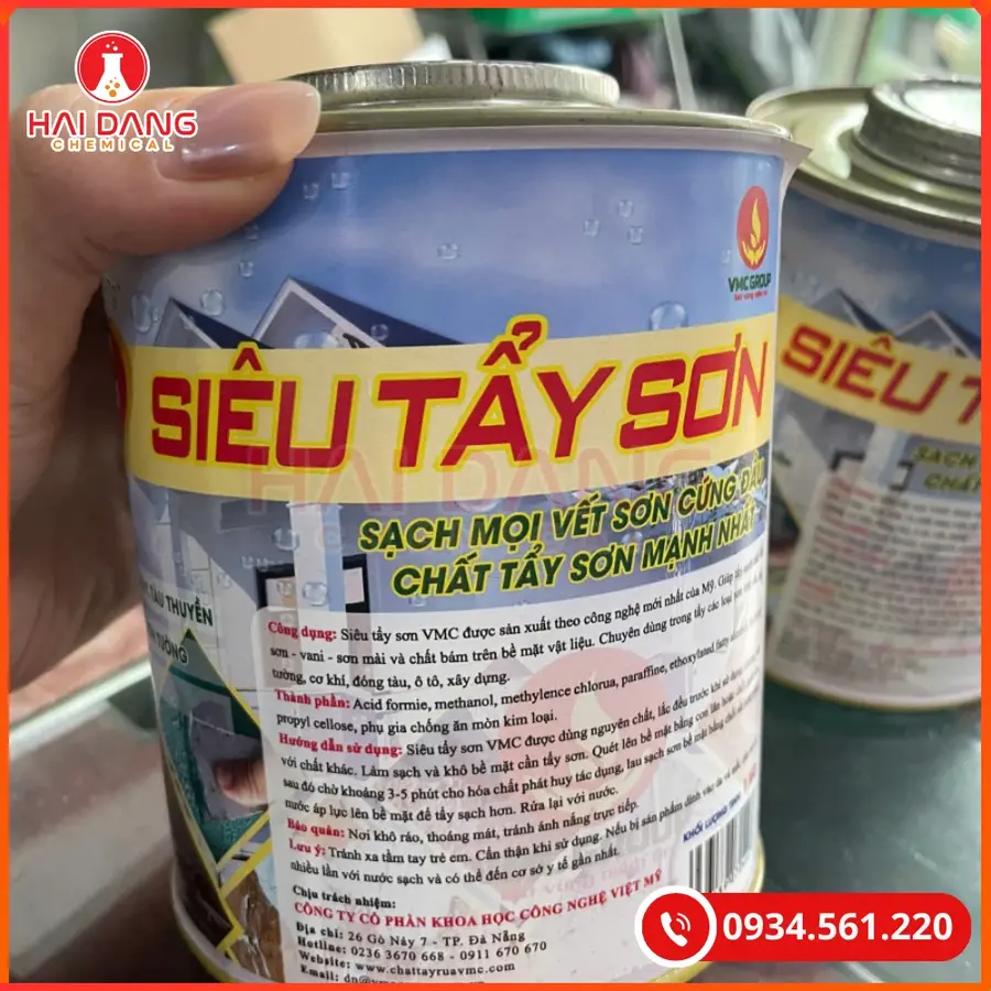 Tẩy Sơn VMC Việt Nam Tẩy Sơn Bề Mặt | Giá Tốt Tại Kho Hải Phòng