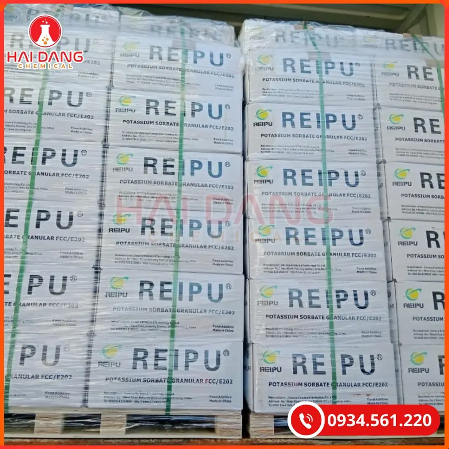 Potassium Sorbate Trung Quốc Chống Mốc Thực Phẩm | Giá Tốt Tại Kho Hải Phòng