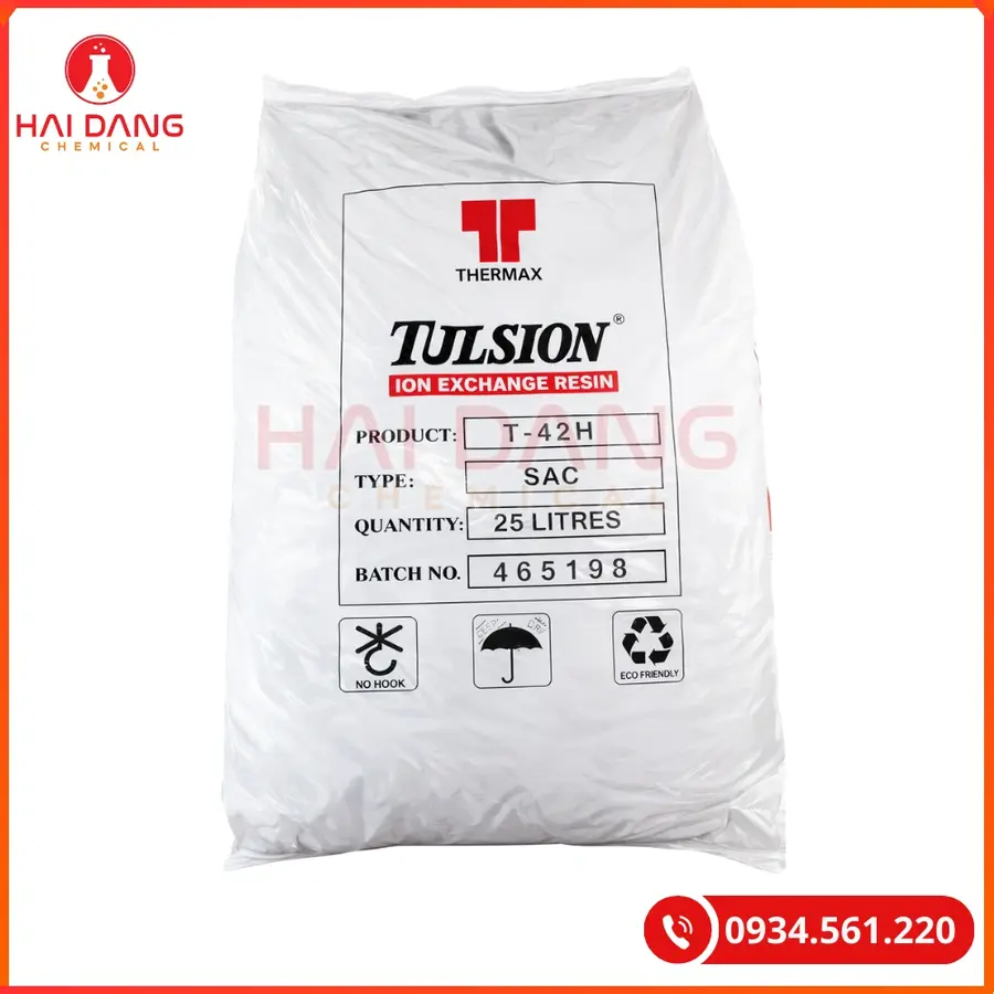 Hạt Trao Đổi Ion Tulsion T42H Ấn Độ Xử Lý Nước | Giá Tốt Tại Kho Hải Phòng