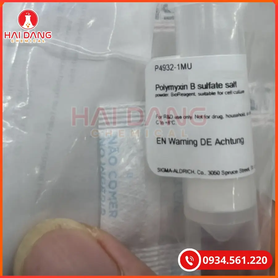 Polymyxin B Sulfate Salt P4932-1MU Sigma Dùng Trong Vi Sinh | Giá Tốt Tại Kho Hải Phòng